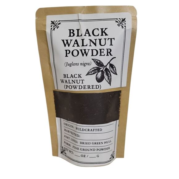 Black Walnut Hull Powder | Natural Herbal Ingredient | Traditional Cleanse - Picture 1 of 1